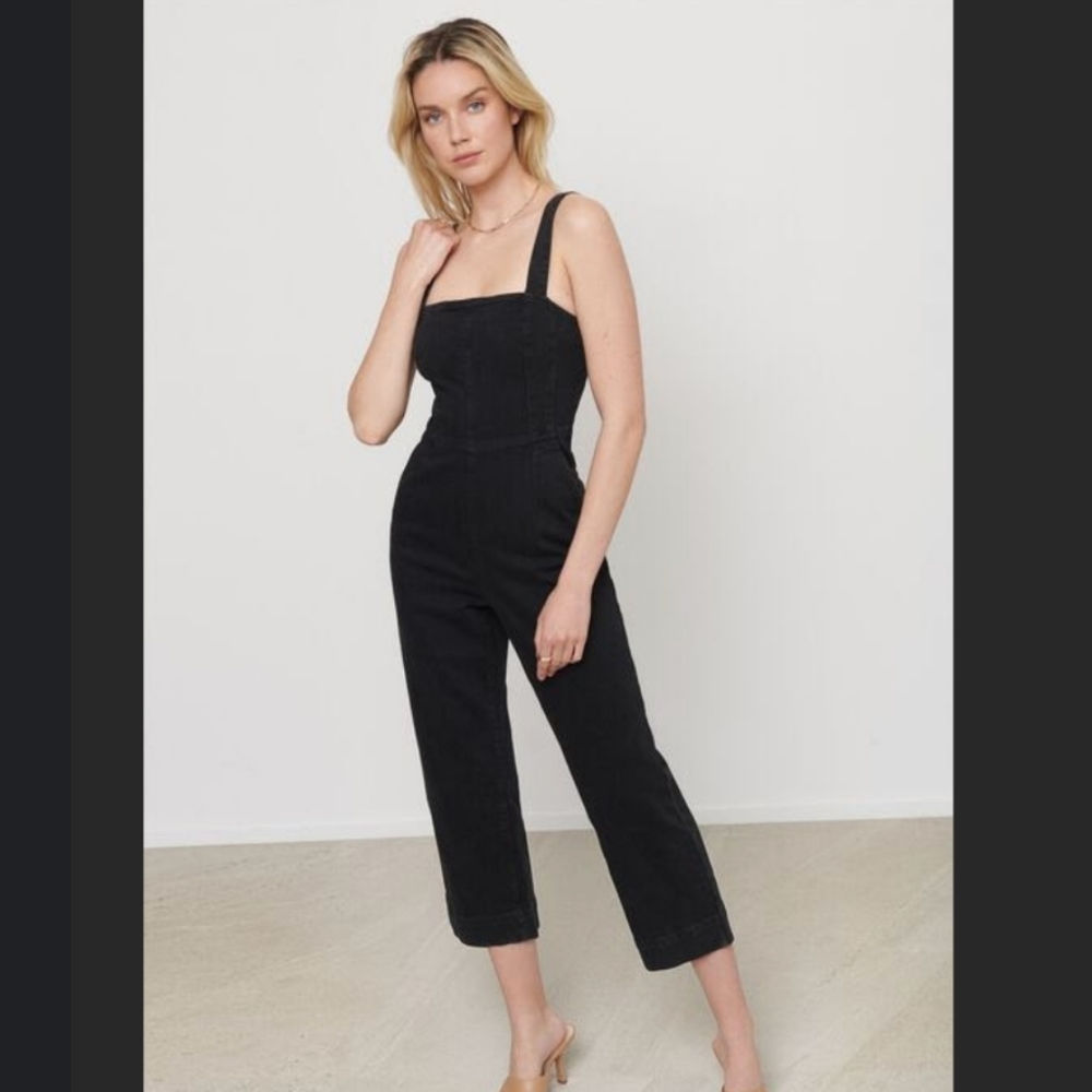 NWOT Dynamite Dark Denim Jumpsuit